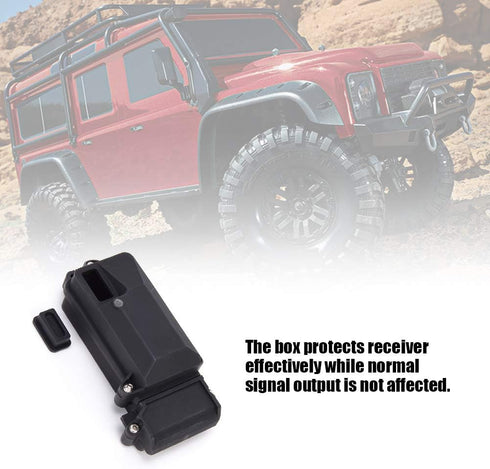 Tbest RC Car Receiver Box, Sealed Waterproof Receiver Box RC Crawler Sealing Box Receiver Box Accessory for RC Car Waterproof Receiver Box Rc Wate...