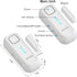 DAYTECH Freezer Door Alarm with Delay 1/2/3/4 mins When Left Open Window Chime Close Doors Reminder Refrigerator Door Alarm 0 to 120 dB for Fridge...