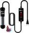 AquaMiracle Upgraded 100W Small Aquarium Heater Fish Tank Heater Turtle Heater Super Mini Aquarium Heater, Dry-Run/Overheating Protection and Memo...