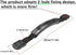 4Pcs 2 Hole Kayak Canoe Carry Handles, Kayak Boat Side Mount Paddle Park Handles - 8 Pcs Pad Eye with 32 Pcs Screws for Boat Kayak Deck Rigging Ki...