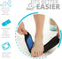Cold & Hot Therapy Wrap, Reusable Gel Pack for Pain Relief. Great for Sprains, Muscle Pain, Bruises, Injuries, Etc. (Foot, Arm, Elbow, Ankle)....
