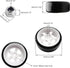 4PCS 12mm Hub Wheels,1:10 63mm Hard Plastic RC Drift Cars On Road Touring Racing Bald Tires for Traxxas HSP Tamiya HPI Kyosho On-Road Drifting Car...
