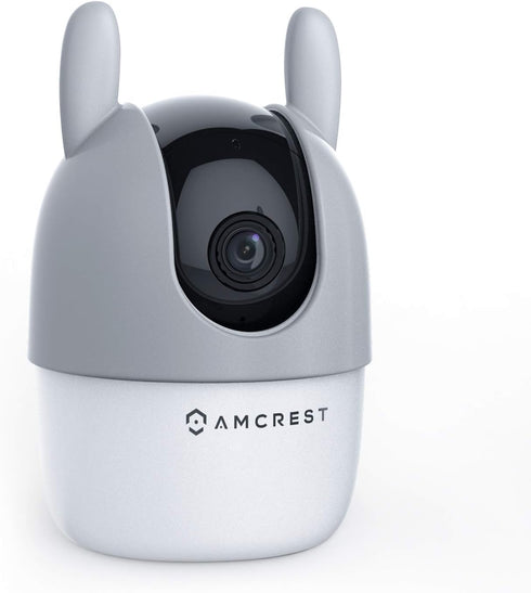 Amcrest ASH21 Silicone Cover, Bunny Camera Skin (ASH21-BUNNY-GREY)...