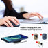 Desk Wireless Charger, hopopower 15W Fast Wireless Charging Station Pad Compatible with iPhone 14/14 Pro/14 Pro Max/13/13 Pro Max/13 Mini/12/12 Pr...
