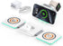 3 in 1 Wireless Charging Station for iPhone 15 Pro Max 14 13 12 Pro Max Mini,AirPods/Pro,iWatch Ultra/SE/9/8/7/6/5/4/3/2, Magnetic Foldable Charge...