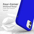 K TOMOTO Liquid Silicone Case Compatible with iPhone 11 (6.1"), Full Body Protection Gel Rubber Cover with Soft Microfiber Lining, Scratch Resista...