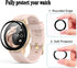 Wanski 3 Pack Tempered Glass Screen Protector Film, compatible with AGPTEK LW11 smartwatch...