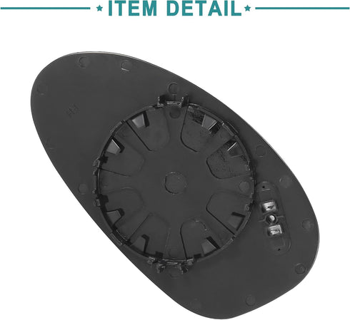 ACROPIX Passenger Right Side Rear View Heated Mirror Glass Replacement Fit for BMW 328i with Backing Plate...