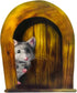 5Pc Interesting Scaredy Mice Mouse Hole 3D Wall Sticker Realistic Decor Decal,Kids Room, Classroom, Home, Bedroom, Bookcase, Mice and Men, Childre...
