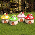 Mushroom Fairy House Fairy Garden Accessories, Mini House Figurines Fairy Garden Decor, Fairy Garden House Ornaments Kit for Home Micro Landscape ...