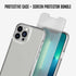 Tech21 Evo Clear and Impact Glass Bundle for iPhone 13 Pro Max – Protective Phone Case with 12ft Multi-Drop Protection and Toughened Glass Screen ...