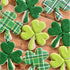 Clover Cookie Cutter Set, 4-Piece St. Patrick's Day Shamrock Cookie Cutter Set, Metal Irish Holiday Party Supplies 4'', 3.2'', 1.85'', 1.3'', Stai...