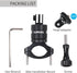 SUREWO Bike Mount for GoPro Hero 12/11/10/9/8/7/6/5 Black,GoPro Max,Camera Aluminum Bicycle Motorcycle Handlebar Mount Compatible with DJI Osmo Ac...