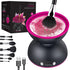 Makeup Brush Cleaner Machine, Electric Makeup Brush Cleaner, 1200mAh USB Rechargeable Portable Automatic Make Up Brush Cleaner Cleanser Machine, f...