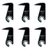 Drywall Blade for Oscillating Tool 6 Pack, Oscillating Saw Blades Fit Dremel, Dewalt, Fein Multimaster, Bosch, Makita, Milwaukee, Rockwell, Ryobi,...