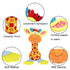 Baby Soft Rattles 0-6 Months, Baby Toys for Infant Developmental, Seneory Hand Grip Toys for Babies 6 to 12 Months, Soft Plush Toy for Newborn Gif...