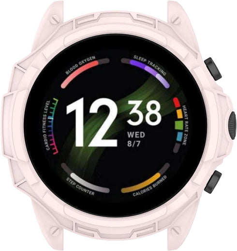 FitTurn Compatible with Fossil Men's Gen 6 44mm Case/Fossil Women's Gen 6 42mm Case -Full Edge Protection case Shockproof Case Guard Thin Bumper S...