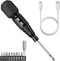 AMIR Electric Screwdriver Cordless, Rechargeable Power Screwdrivers Set, Portable Automatic Home Repair Tool Kit with LED Lights and USB Cable...