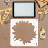 FINGERINSPIRE 4Pcs Layered Sunflowers Painting Stencil 11.8x11.8inch Reusable Sunflowers Pattern Drawing Template Plants Theme Decoration Stencil ...
