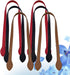 SUPVOX 2pcs 24 Leather Purses Straps Leather Bag Handles Replacement Purse Straps Handbag Bag Wallet Straps (Red)...