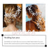 Unicra Starfish Bride Wedding Hair Vine Pearl Bridal Headband Headpiece Beach Wedding Hair Accessories for Women and Girls (A Silver)...
