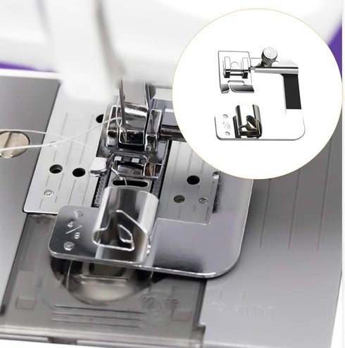 ANYQOO 3 Sizes Rolled Hem Pressure Foot Sewing Machine Presser Foot Hemmer Foot Set (1/2 Inch, 3/4 Inch, 1 Inch) for Singer, Brother, Janome and O...