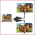 SaiDian 1Pcs HDMI 1 in 2 Converter 1080P Male to Dual HDMI Female DVD Audio Splitter Adapter HD Conversion Plug...