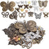 100g Mixed Butterfly Charms Vintage Fly Insect Pendant Charms for Necklace Bracelet Jewelry Making Crafting...