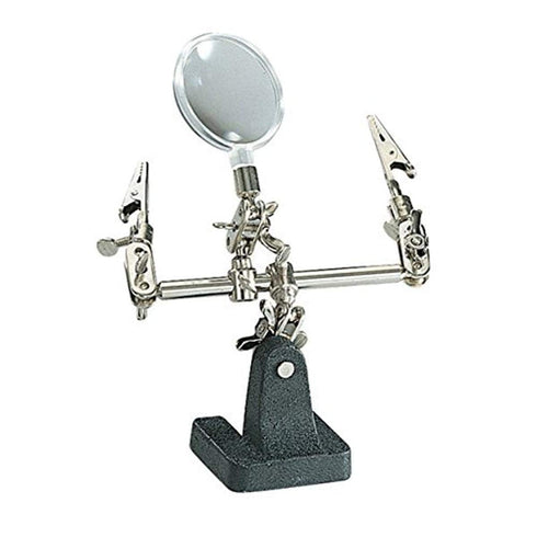 Pro'sKit 900-037 Helping Hands w/Magnifier Lens, Multi...