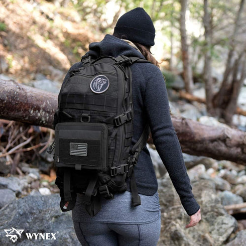 WYNEX Tactical Folding Admin Pouch, Molle Tool Bag of Laser-Cut Design, Utility Organizer EDC Medical Bag Modular Pouches Tactical Attachment Wais...