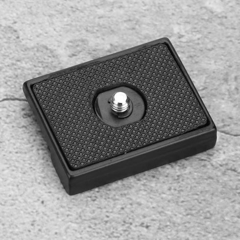 Acouto Quick Release Plate for Camera Tr with 1/4'' Screw Mount Fit for 3157N 3030 3130 3160 3262QR Aluminum Alloy + Rubber...
