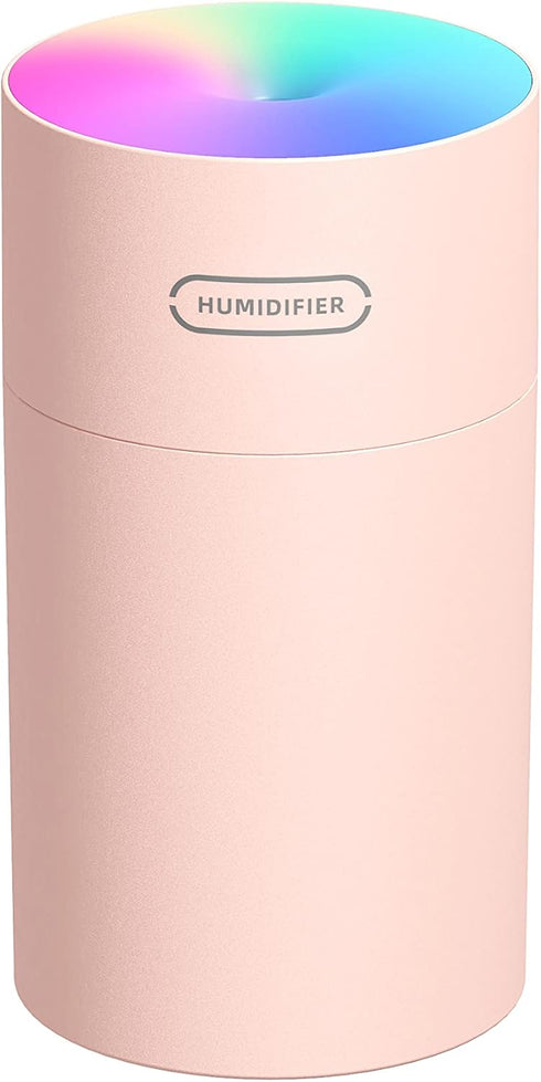2023NEW Tabletop Humidifier,ultrasonic, portable, 270ml car humidifier, nanometer fine mist, 2-step humidification volume adjustment, USB powered,...
