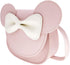 Little Girls Mini Crossbody Shoulder Bag Coin Purse Handbag with Cute Mouse Ear Bowknot...