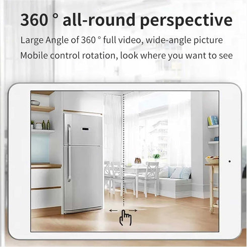 Light Bulb Security Camera,2.4Ghz & 5G WiFi Camera Light Bulb,2MP 1080P E27 Night Vision, Motion Detection,Two Way Talk,Alarm Notification,Securit...