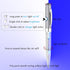 Penyeah 7 Colors in 1 Pen with Light, Lighted Pen for Writing in the Dark Multi-Color Changing Led Light Up Pen for Adults and Kids Unique Gift Wr...