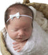 Newborn Baby Lace Wrap Blanket and 2 pcs Beads Headband.Baby Photography Props (T1) (White)...