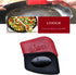 Lodge Polycarbonate Red and Black Pan Scraper, Set of 4...