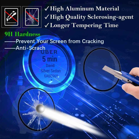Screen Protector Case for Garmin vívoactive 5 Tempered Glass Film for Garmin vívo active 5 Smartwatch,Face Cover Accessories Hard PC Protective Bu...