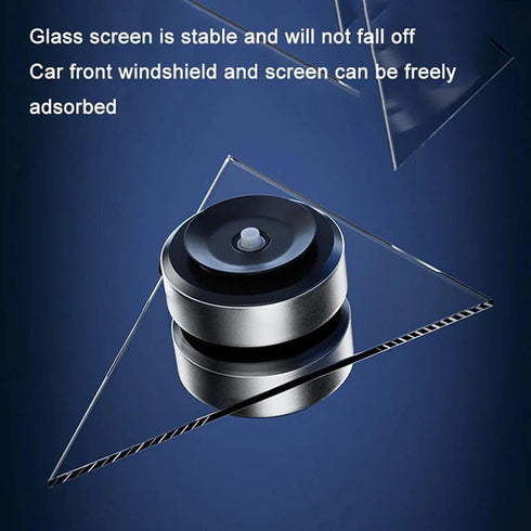 Magnetic Car Suction Cup Holder Mount,360°Rotation Magnetic Car Cell Phone Holder,Suction Cup Car Phone Mount(Black)...