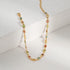 Gold Anklets for Women, Colored Small Zircon Summer Fashion Simple Titanium Steel Foot Chain Jewelry...