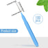 Patelai 100 Pieces Braces Brush for Cleaner Interdental Brush Toothpick Dental Tooth Flossing Head Oral Dental Hygiene Flosser Toothpick Cleaners ...