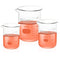 Glass Beaker Set, Low Form, Graduated 3.3 Borosilicate Glass Beakers, Vol.50,100,250mL, for Lab, Classroom, Craft, Kitchen,BKLGS3A1...