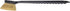 SPARTA 36505L00 Plastic Utility Brush, Scrub Brush With Long Handle For Kitchen, Restaurant, Home , 20 Inches, Black...