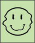 Posterizer 1 pcs-cute melting smiley face-minimalistic wall art-Comedy Art-Miscellaneous-Gift for Girls, Boys, Teens-decor for Boys, Teens Bedroom...