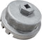 Oil Filter Wrench, 64mm, Heavy Duty, Compatible with Toyota, Camry, Tundra, Lexus, Sienna, RAV4, Highlander, Silver...