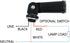 AC 120V Outdoor Sensor Photoelectric Switch, Dusk to Dawn Photocell Switch, Hard-Wired Post Eye Light Control with Photocell Light Sensor and Swiv...