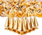 PMLAND 200 Sets/Pairs 9.5mm Gold Cone Spikes Screwback Studs DIY Craft Cool Rivets Punk...