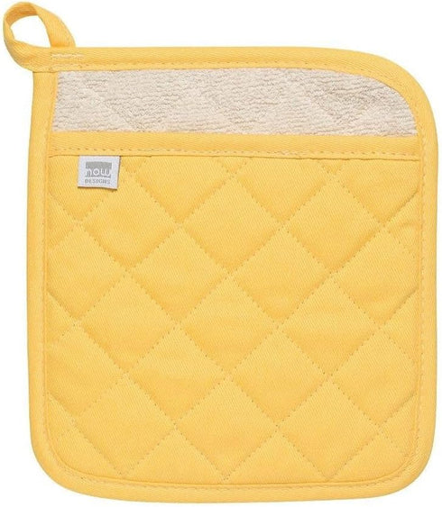 Now Designs by Danica Superior Potholder | Narrow Stripe Black...