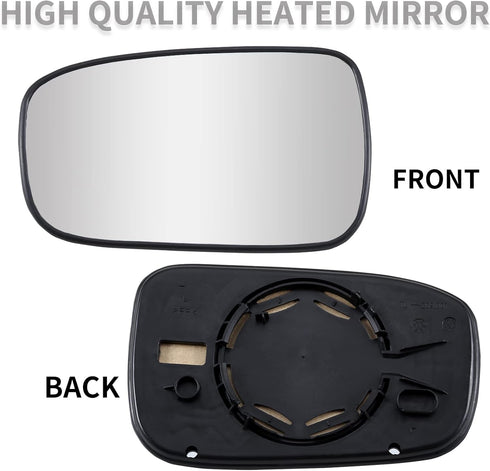 Driver Side Mirror Replacement for 2003 2004 2005 2006 2007 Honda Accord Mirrors Glass - Convex Mirror Glass, Left Side Rear View Mirror...