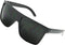 ShadyVEU Oversized Super Dark Lens Square Sunglasses Flat Top Large Black Out Shades for Migraines, Light Sensitivity...